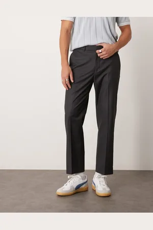 ASOS Pantalones de vestir capri de pernera recta de