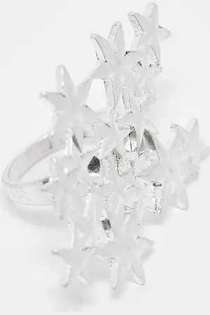 Reclaimed Anillo unisex con diseño de estrellas de