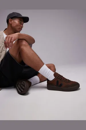 Veja Zapatillas de deporte marrones V-90 de
