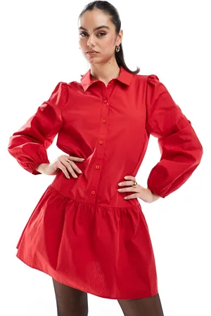 Miss Selfridge Vestido camisero corto de