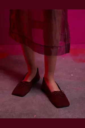 ASOS Bailarinas de ante premium Lotus de -Multicolor