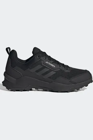 adidas Zapatillas de senderismo negras, grises y gris carbón AX4 de adidas Terrex-Negro