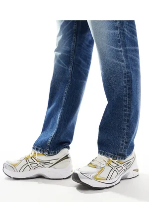 Asics Zapatillas de deporte blancas, plateadas y amarillas GT-2160 de