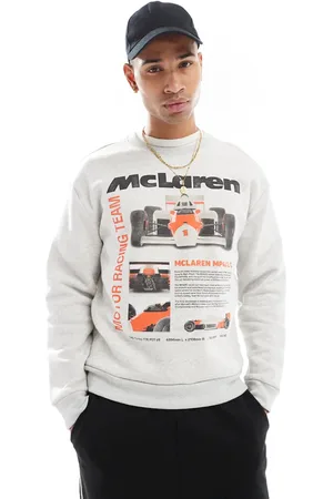 Hollister Sudadera con estampado "McLaren" de