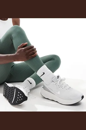 Nike Zapatillas de deporte blancas con acabado de purpurina Promina Premium de