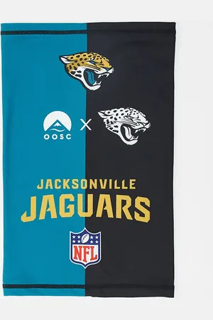 OOSC Braga para el cuello de esquí con diseño de los Jacksonville Jaguars de x NFL-Azul