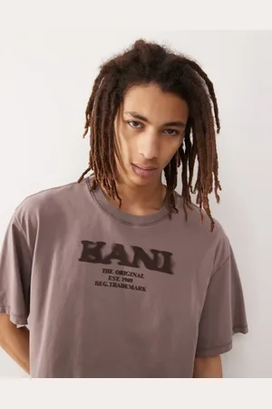 Karl Kani Camiseta topo con logo retro de