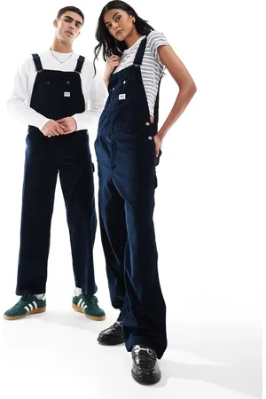 Lee Peto unisex holgado de estilo worker de pana de