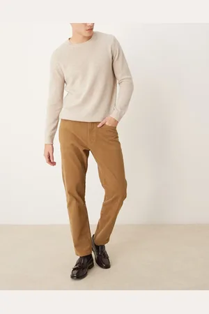 MANGO Pantalones medio de corte estándar de pana de