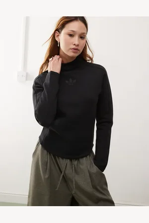 adidas Top de manga larga Structured Interlock de