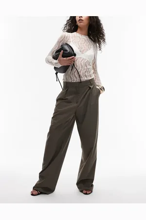 MANGO Pantalones de sastre de pernera recta de
