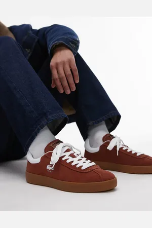 Lacoste Zapatillas de deporte apagado de ante Baseshot 224 de