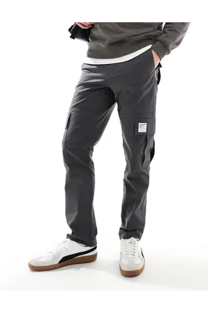ASOS Pantalones cargo de corte slim con parche de