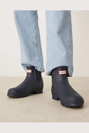 Hunter Botines Chelsea Original de -Verde