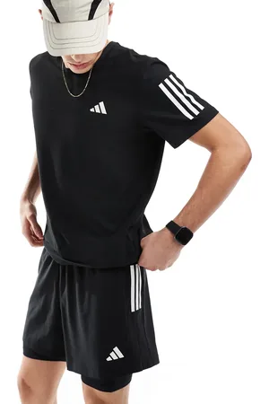 adidas Pantalones cortos negros 2 en 1 Own The Run Climacool de adidas Running
