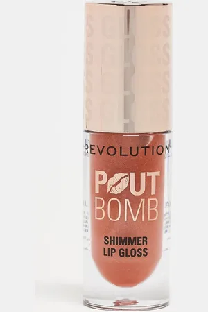 Revolution Brillo de labios Pout Bomb de : Tono -Marrón