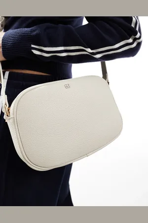 Cotton On Bolso satchel color clásico con correa bandolera de Cotton On-Blanco