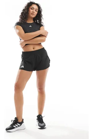 adidas Pantalones cortos negros Adizero Split de adidas Running