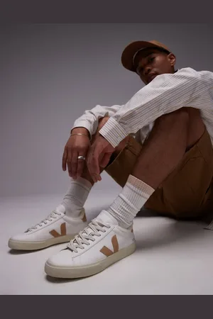 Veja Zapatillas de deporte blancas con forro de piel Campo de