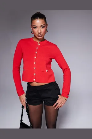 River Island Cárdigan con cuello redondo de