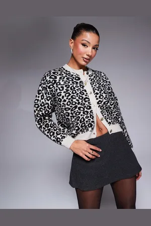 River Island Cárdigan color extragrande de -Blanco