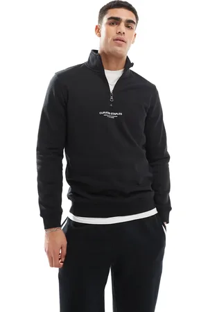 Only & Sons Jersey con cremallera corta y cuello alto Curated de