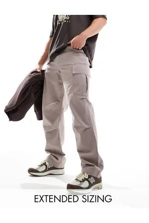 ASOS Pantalones cargo malva holgados de