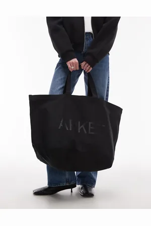 ARKET Bolso tote extragrande de lona de