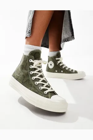 Converse Zapatillas deportivas con estampado de serpiente Chuck 70 de