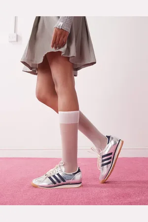 adidas Zapatillas de deporte metalizado y azul marino SL 72 OG de