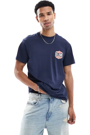 Lee Camiseta holgada con logo en el pecho Archive de