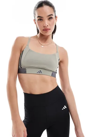 adidas Bralette verde Hyperglam de adidas Training