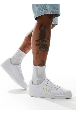 Fred Perry Zapatillas de cuero en B721 de