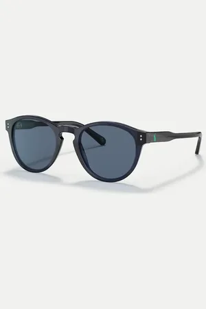 Ralph Lauren Gafas de sol con lentes azules Phantos de Polo