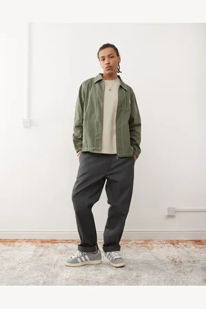 adidas Chaqueta caqui estilo entrenador Wabash de -Verde