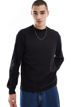 Vans Camiseta negra de manga larga Original Standards de
