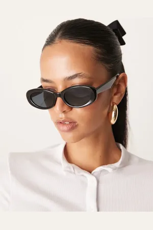 ASOS Gafas de sol brillante ovaladas de