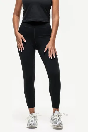 Good For Nothing Leggings negros entallados con costura de