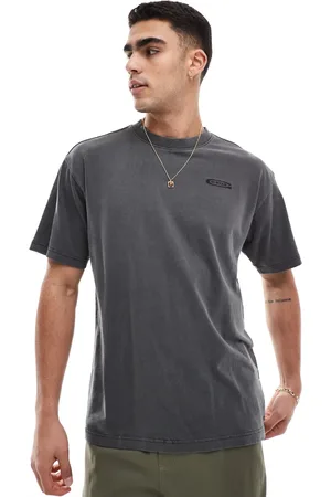 G-Star Camiseta negra con tintado pigmentado de