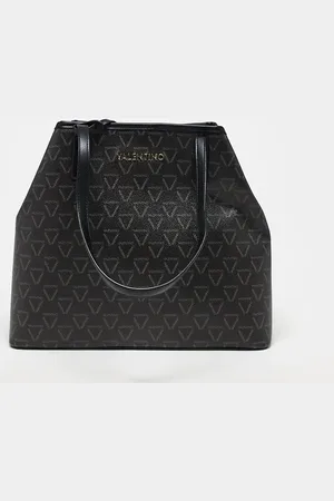 VALENTINO Bolso shopper negro estilo tote con monedero interior Lady Monogram de Valentino
