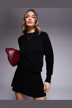 Missyempire Jersey con cuello alto de punto de Missy Empire (parte de un conjunto)