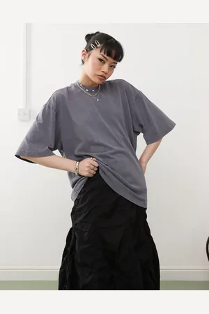 Weekday Camiseta extragrande con lavado de