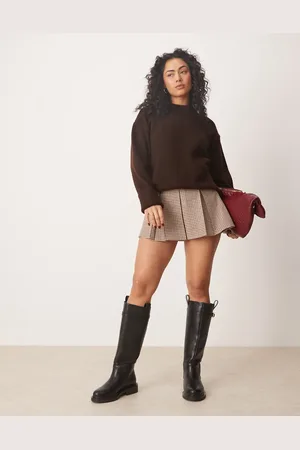 ASOS Minifalda plisada a de -Multicolor