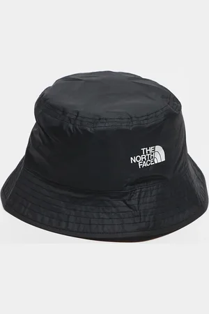 The North Face Sombrero de pescador y blanco reversible con logo Sun Stash de