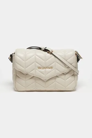 VALENTINO Bandolera color guateada con correa de cadena Petal de Valentino-Neutro