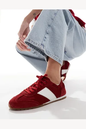 Schuh Zapatillas de deporte rojas de ante Meredith de
