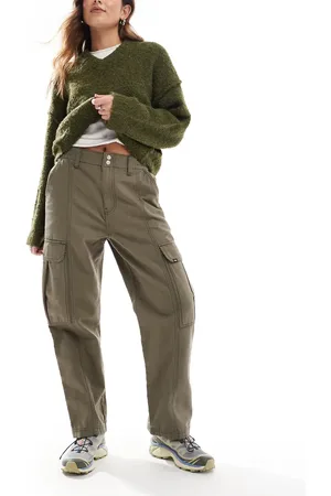 Vans Pantalones marrón cuerda de lona Sidewalk de -Negro