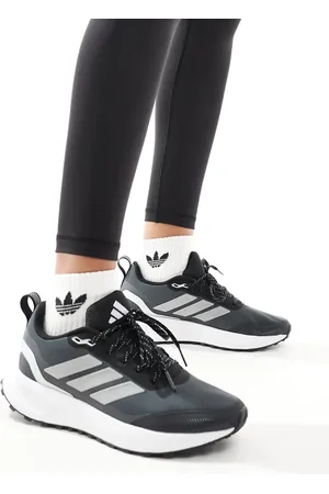 adidas Zapatillas de deporte negras y grises RunFalcon 5 de adidas Running