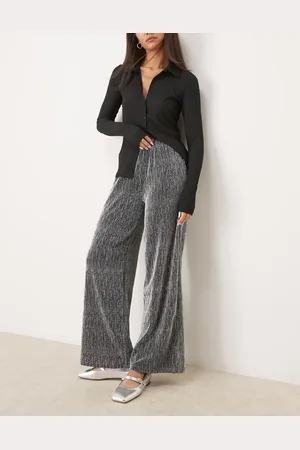 SELECTED Pantalones plateados de Femme