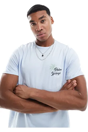 New Look Camiseta con cuello redondo Palm Springs de